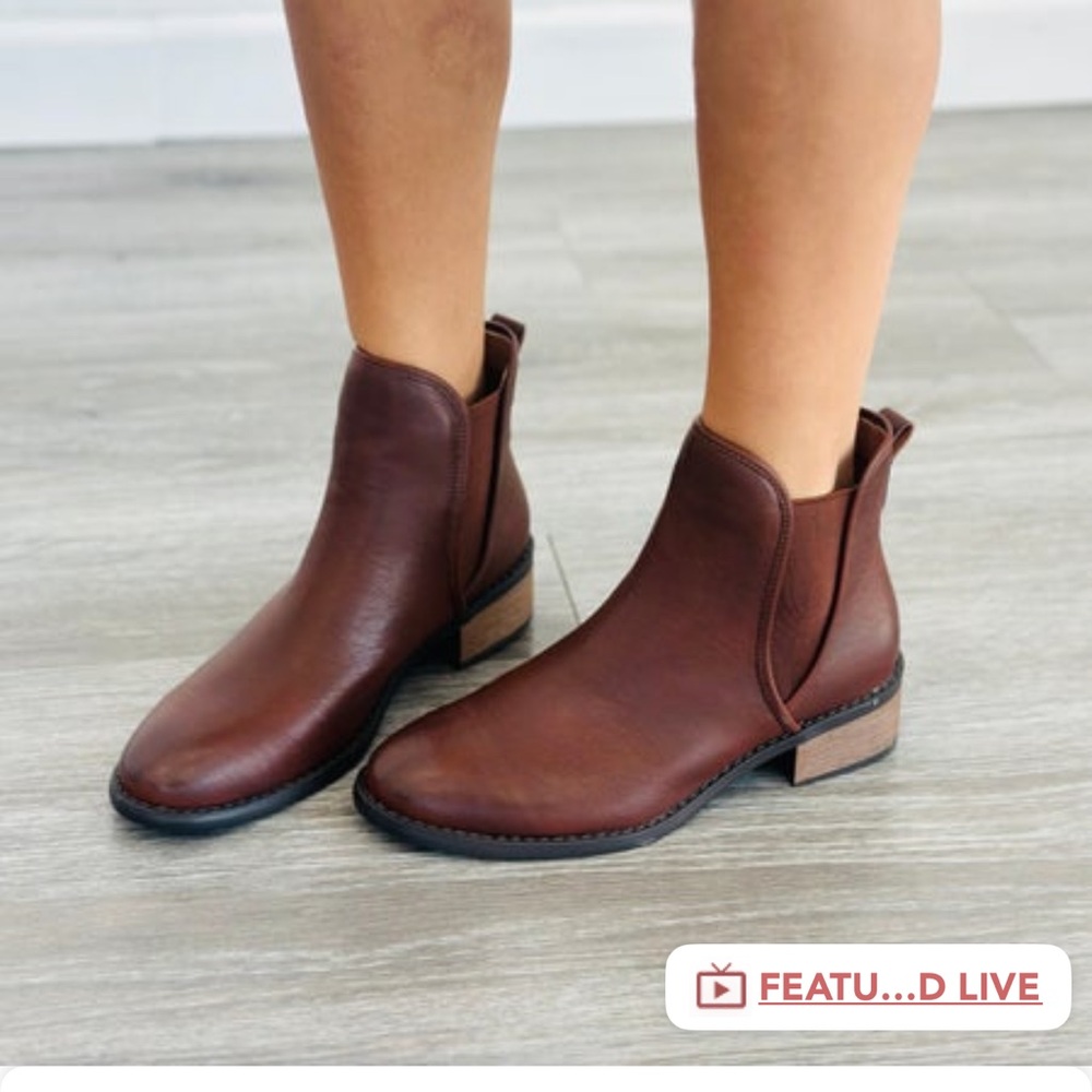 Classic Brown Ankle Boots 8 1/5 41